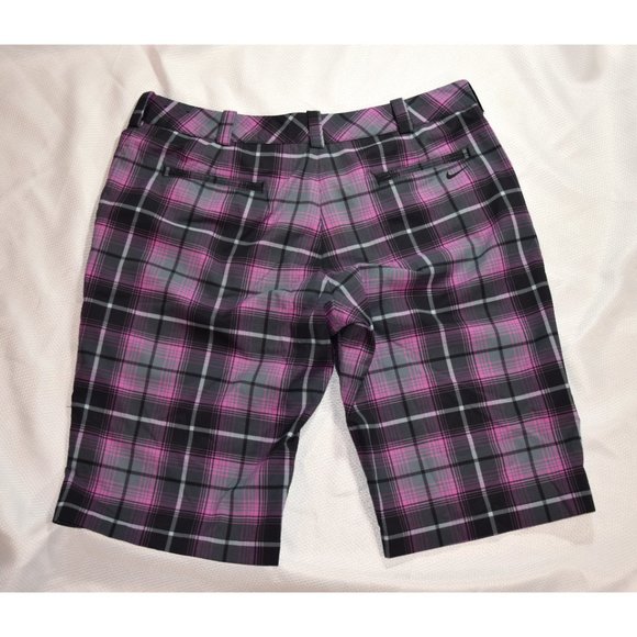 Nike Golf Tour Performance Plaid Shorts  size 12 - Picture 2 of 9